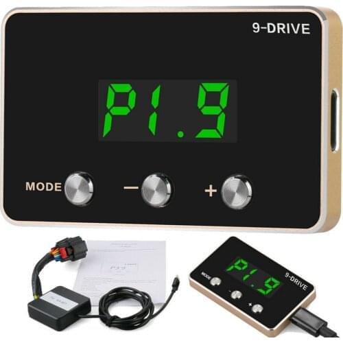 Car Electronic Throttle Controller 9-Drive Car Sprint Booster Power Converter Pedal Accelerator For BMW Honda Chevrolet Audi