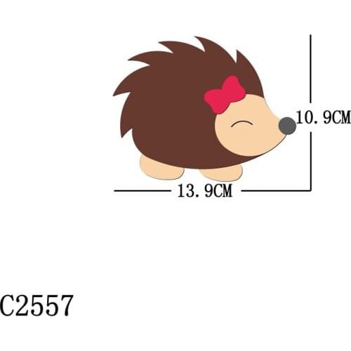 New Hedgehog Wooden die Scrapbooking C2557 Cutting Dies Multiple sizes