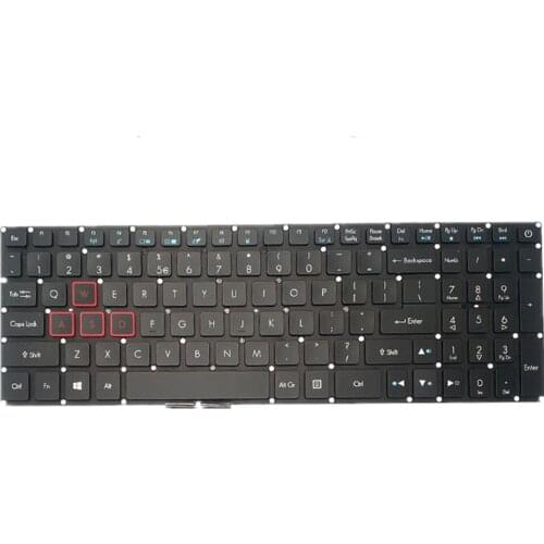 Laptop Keyboard For ACER For Predator PH517-61 Black US United States Edition