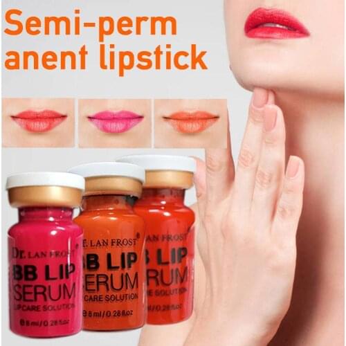 Korean 8ml Lip Glow Ampoule Serum Starter Kit Lip Cream For Lip Gloss Treatment Pigment Coloring Bb Moisturizing Microne