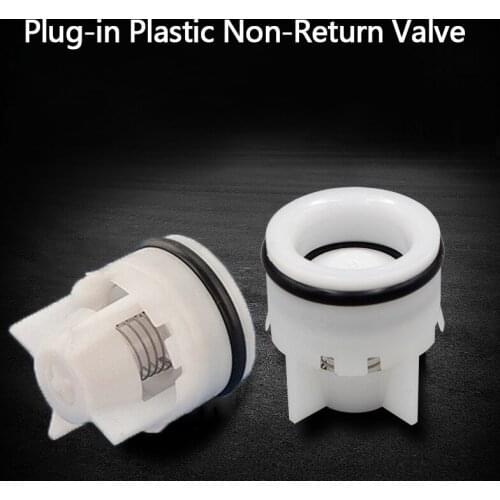 Plug-in Plastic Non-Return Valve Spring Check for 10-32mm Aquarium Garden Irrigation Water Meter Valve Anti Drip 1 Pcs