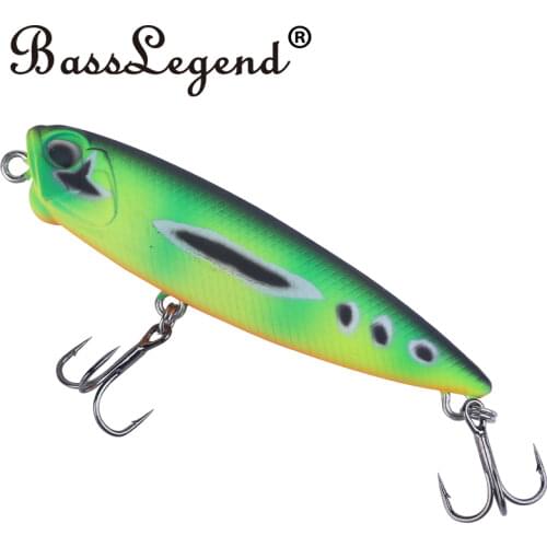 BassLegend Fishing Topwater Surface Realis The Pencil Popper Bait Bass Pike Lure Walk The Dog WTD 65mm 6g 100mm 14g