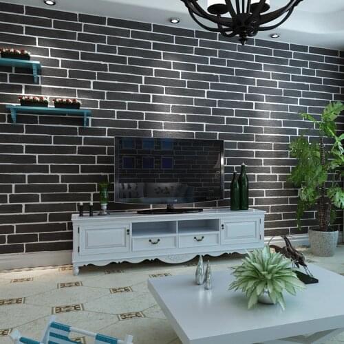 Beibehang Modern minimalist mosaic flocking blue Mediterranean style living room bedroom background wallpaper papel de parede