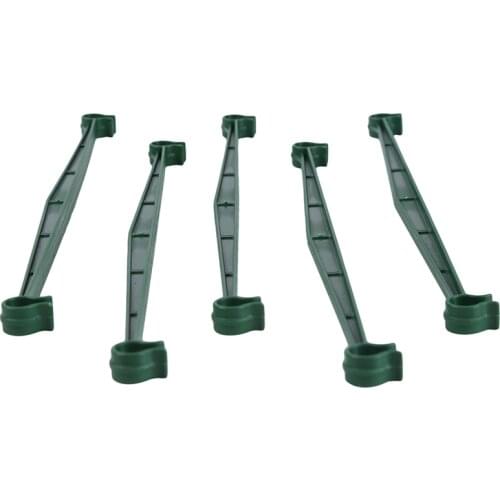 12PCS Plant Support Stake Garden Plant Rack Climbing Vine Rack Arms Cage Expandable Potted Frame Connectors Plant Stakes