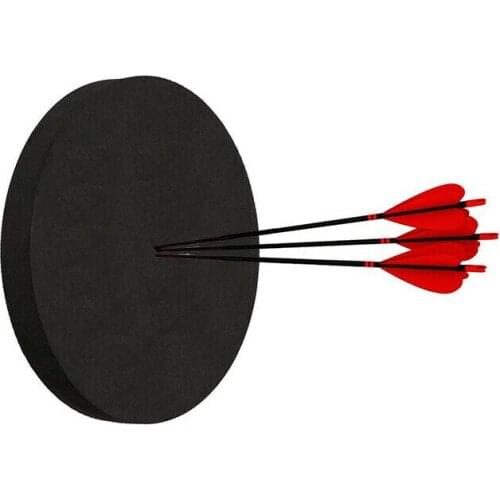 2pcs EVA Foams Archery Arrows Target Board Round Bow Practice Move Shooting Board for Recurve Horse Bow Youth