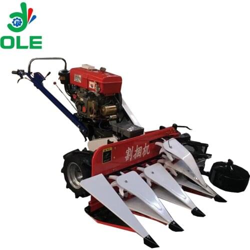 Simple Operation Small Alfalfa Maize Reaper Binder Grain Harvester