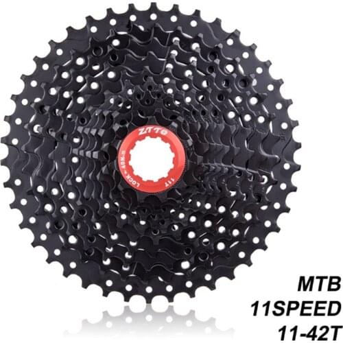 ZTTO MTB Moutain Bike Cassette Gold Black Silver 11 Speed11-42T Sprocket Freewheel Bicycle parts for XT M8000 SLX M7000 k7 NX GX