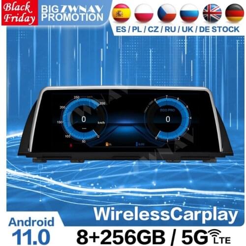 256G Android 11 Radio Receiver For BMW 5 Series F10 F11 F18 2011 2012 2013 2014 2015 2016 Car Auto Audio Stereo Video Head Unit