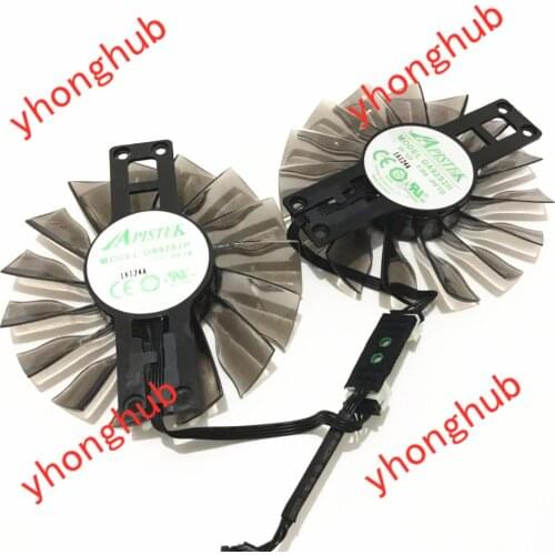 APISTEK GA92S2H -PFTH DC 12V 0.35A Dia 87mm 4-Wire Server Cooling Fan