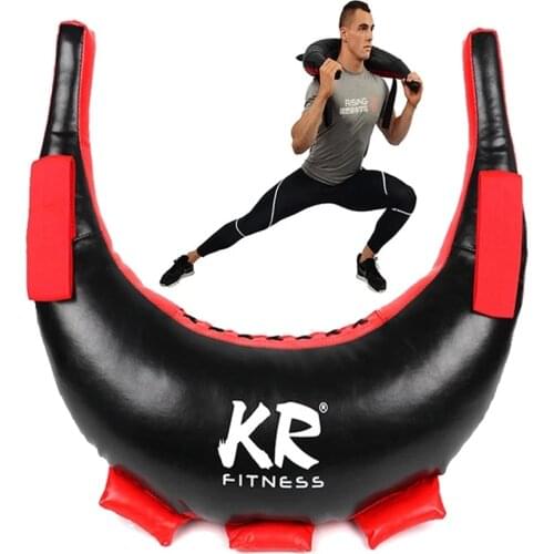 5-25kg Empty PU Weight Lifting Boxing Bag Bulgarian Power Bags Fitness Strength Exercise Training MMA Muay Thai Punching Sandbag