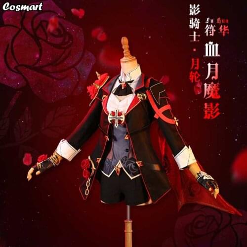 Anime Honkai Impact 3 Fu Hua XueYueMoYing Uniform Dress Cosplay Costume Halloween Suit For Women Outfit New 2020