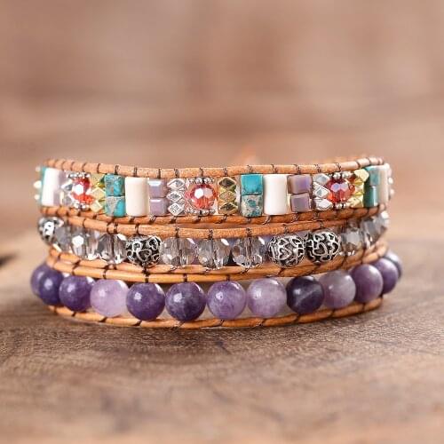 Intense Love Beads Multistrand Handmade Stones Valentine Forever Together Bracelets