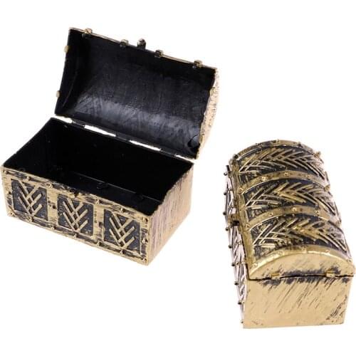 Hot sale 1:12 Scale Dollhouse Miniature Furniture Handcrafted Storage Box Treasure Doll House Accessories Kids Gift 2pcs