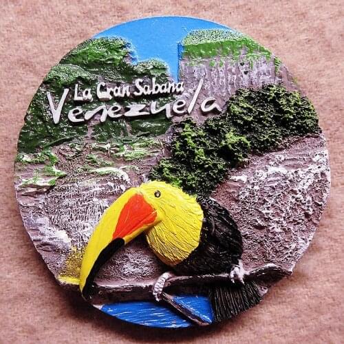 Venezuela Travel resin refrigerator stickers