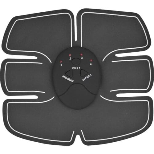 EMS Muscle Stimulation ABS Abdominal Muscle Stimulator Toner Muscle Trainer Body Fitness Exercise Unisex