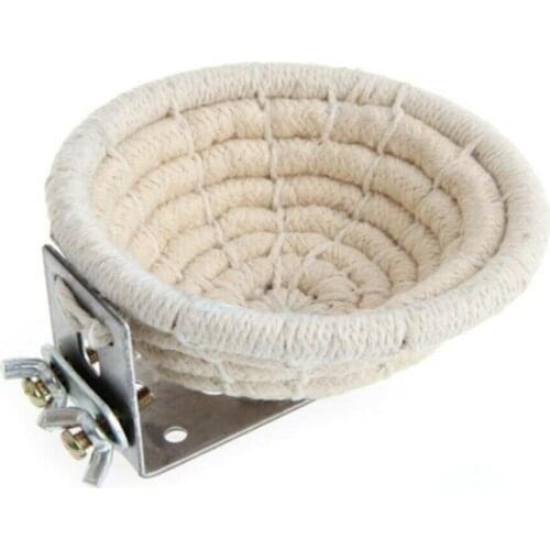 Cotton Rope) - ZSWELL Handmade Cotton Rope Weave Bird Breeding Nest and Small