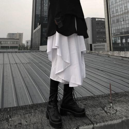 Leiouna Asymmetrical Skirts