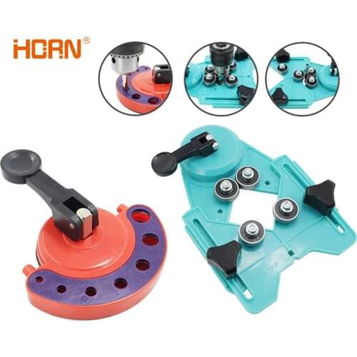 Ceramic Tile Glass Locator Diamond Opening Positioning Guide Drill Bit Guide Hole Clamping Range Construction Tools Drill Guide