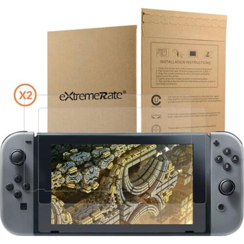 2 Pack Ultrathin Anti-Glare Screen Protector for Nintendo Switch -NSPJ0015GC