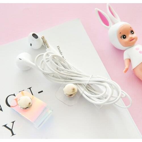 Universal Line Storage Clip Laser Snap Button Desk Organizer Winder Portable Earphone Data Cable Storage Buckle Organizer