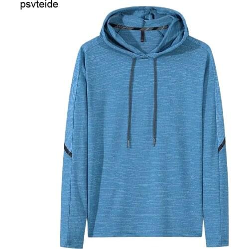 New Sports Jacket Men Running Sweatshirts Workout Jackets Outerwear Sweater Cycling Autumn Jersey Hooded Breathable Tops For Man