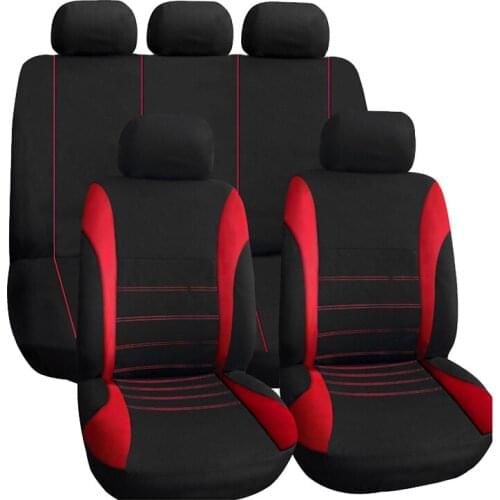 New Universal Car Seat Covers Polyester Auto Seat Cushion Back Covers Car Styling Interior Decoration Seat Accessories