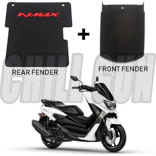 Motorcycle Front Fender Mudguard and Rear Fender Mud Guard Mud Flap Mud Block Fit For Yamaha NMAX155 N-MAX NMAX 155 NMAX-155