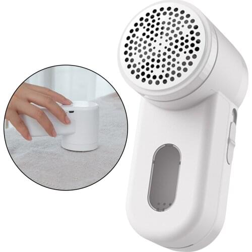 Portable Electric Lint Remover Battery Operated Lint Shavers ABS Coat Clothes Fuzz Pill Fluff Trimmer Cleaning Tool