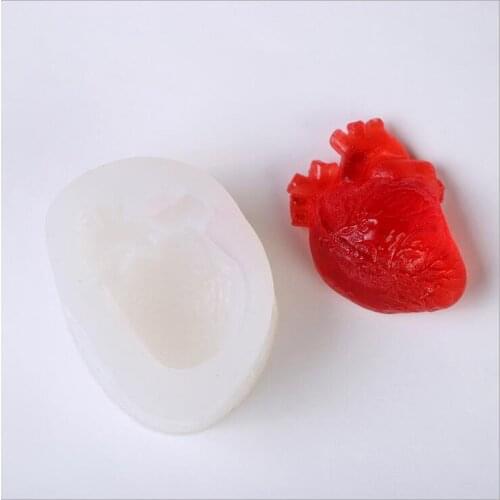 Transparent Silicone Mould Dried Flower Resin Decorative Craft DIY heart Mold epoxy resin molds for jewelry
