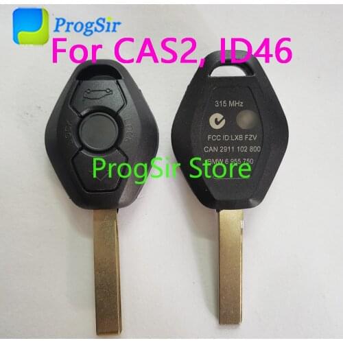 315MHz 434MHz 868MHz 3 Button Remote Control For BMW CAS2 With PCF7953 ID46 Chip