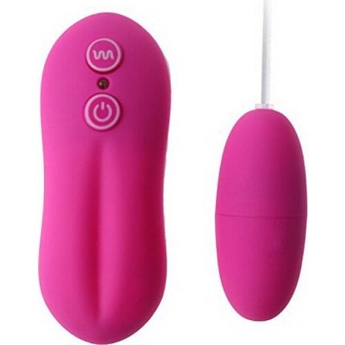 APHRODISIA 10 Modes Bullet Vibrator Multi-Speed Vibrating Egg Massager Power Wired Remote Control Toys for Women (Pink)