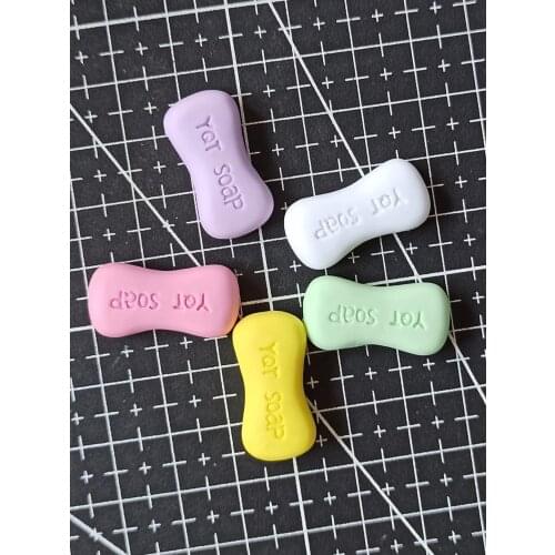 1pcs/lot resin Simulation toilet soap 25mm Cabochons Scrapbooking Hair Bow Center DIY Christmas decration
