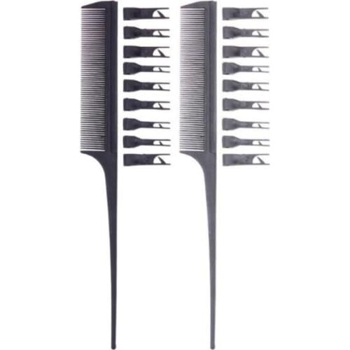 1 Pc Removable Hairdressing Coloring Highlight Comb for Anti-static Streaked Hair Care Multifunction Barber Styling Tools Hot