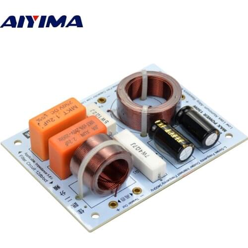 2Pcs KASUN L-280C 2 Way 2 Unit Hi-Fi Speaker Frequency Divider Crossover Filters
