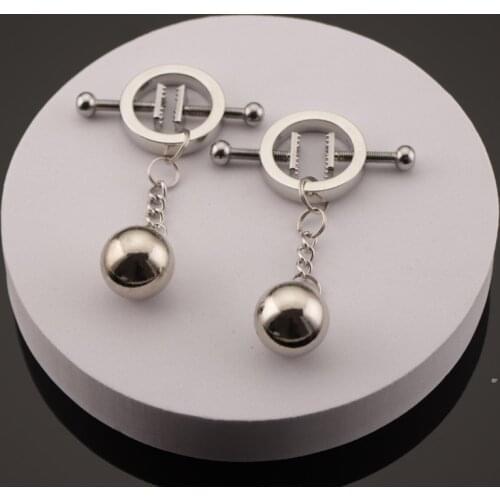 27 Styles Weight Balls Clips Torture Play Metal Nipple Clamps Breast Bondage Restraints Accessory BDSM Fetish Sex Toy For Women