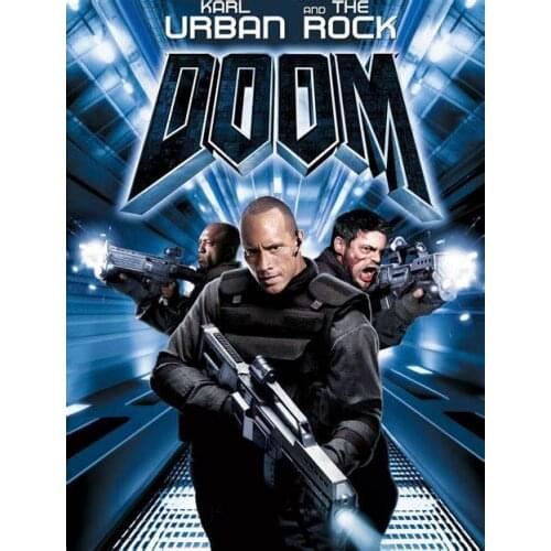 More style Video Games The Ultimate Doom Game Art Film Print Silk Poster Home Wall Decor 24x36inch