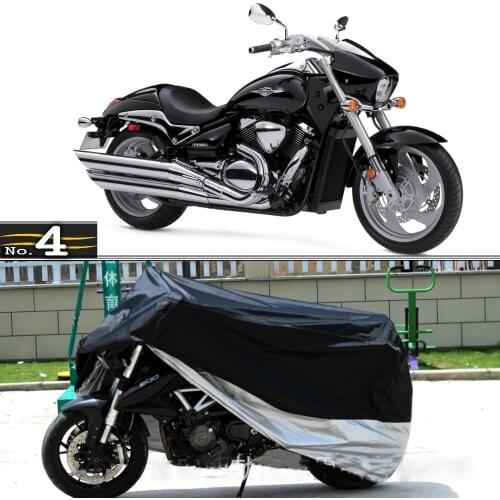 MotorCycle Cover For Suzuki Boulevard M90R WaterProof UV / Sun / Dust / Rain Protector Cover Made of Polyester Taffeta