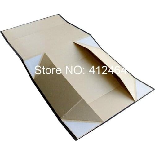 Book shaped decorative small magnetic flat cardboard packaging gift paper folding box.BX2386