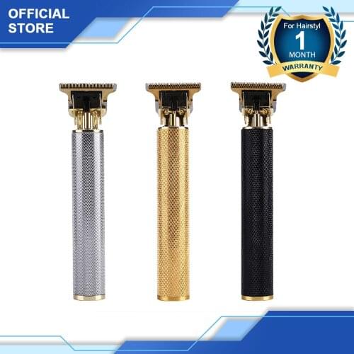 Electric USB Chargeable Clipper Hair Mower Hairstyle Trimmer Beard Shaver Cutter Haircut Machine Professional Cutting For Men