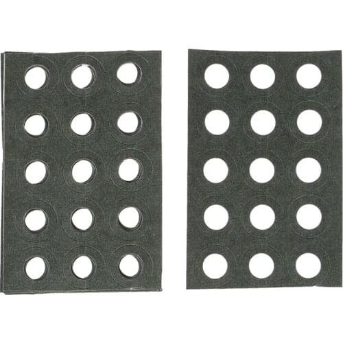 100Pcs Insulator Ring for 18650 Series Li-ion Battery Anode Hollow Point Insulator Gasket Li-ion Battery Anode Insulation Gasket