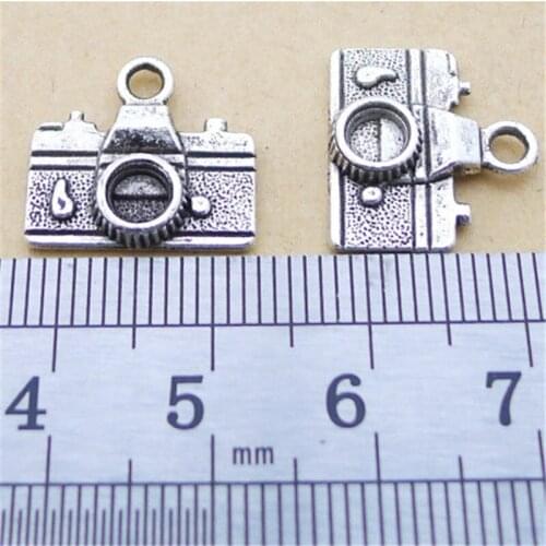 Camera Charm Pendants Jewelry Making Finding DIY Bracelet Necklace Earring Accessories Handmade 5pcs