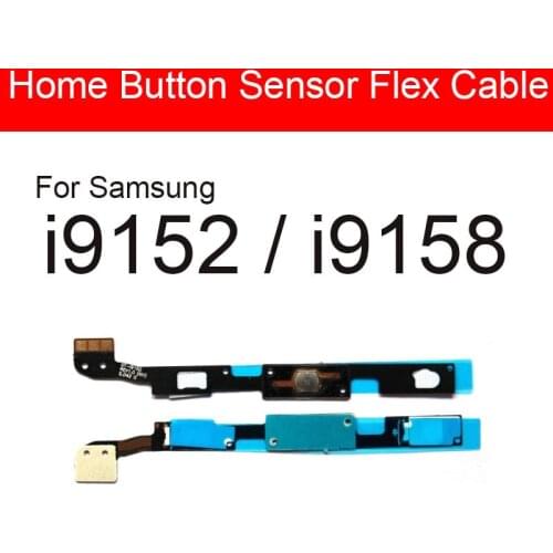 Home Button Menu Light Sensor Key Keypad Flex Cable For Samsung Galaxy Mega 5.8 I9152 Home Button Sensor Flex Cable Replacement