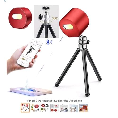 Laserpecker Laser Engraver Machine 1.6W Mini Laser Cutter 3D Engraving Printer Portable Desktop Wireless Bluetooth Carving Tool