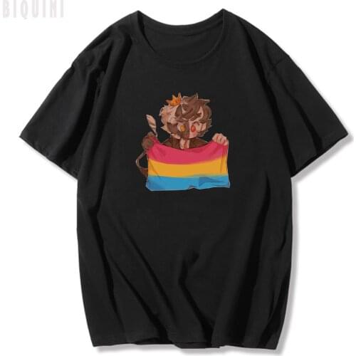 Ranboo Beloved T Shirt Men Streetwear Women Kawaii Aesthetic Clothes Korean Graffiti Hip Hop Grunge Comic Anime Shirt100%Cotton