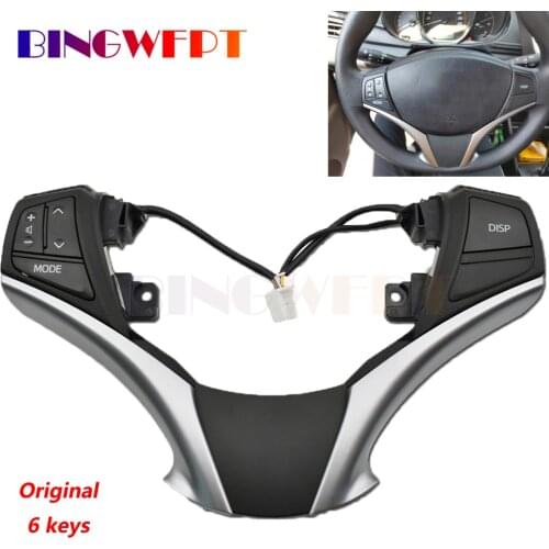 Multifunction Steering Wheel Combination Control Switch With Cables For Toyota Yaris 13-15 Corolla RAV4