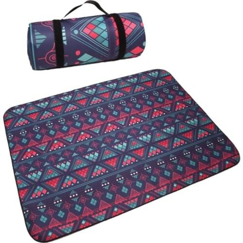 New-Camping Mat Thicken Foldable Waterproof Picnic Mat Camping Blanket for Multiplayer Pad Outdoor Travel Beach