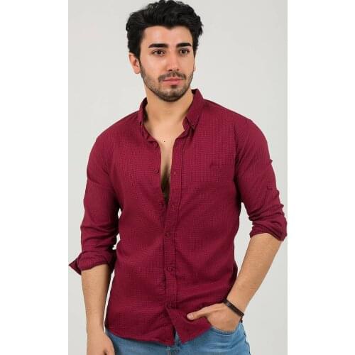 Oxide Sorte 329 Extra Slim Fit Lycra Male Shirt