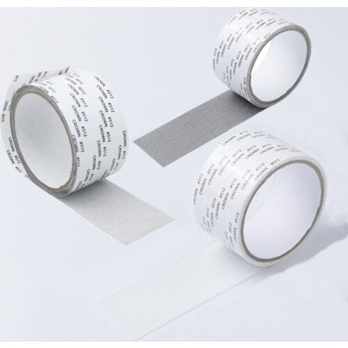 Window Screen Repair Tape Anti-mosquito Mesh Sticky Wires Patch Repair Tape Summer Screen Window Door Netting Patch Repair Holes