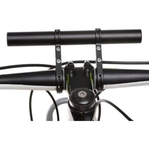 Carbon Tube Bike Flashlight Holder Handle Bar Bicycle Accessories Extender Mount Bracket 3 Colors New
