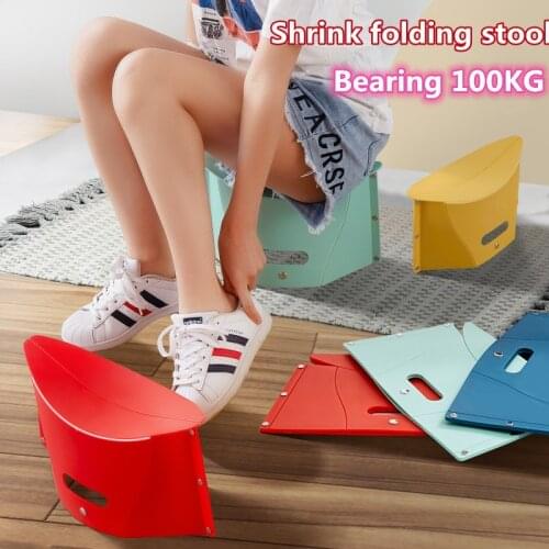 Shrink stool Cadeiras Outdoor chair Silla plegable Camping chair Sillas plegables Taburete Fishing chair Portable folding stool